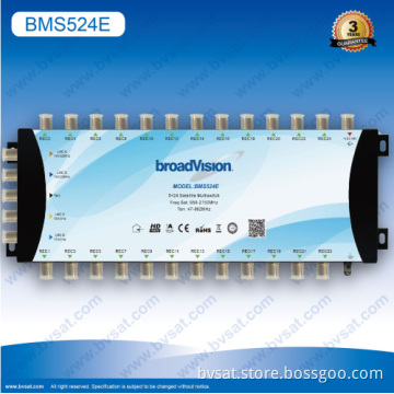Satellite 5 In Series Stand-alone 5x24 Multiswitch For Directv Passive Active 